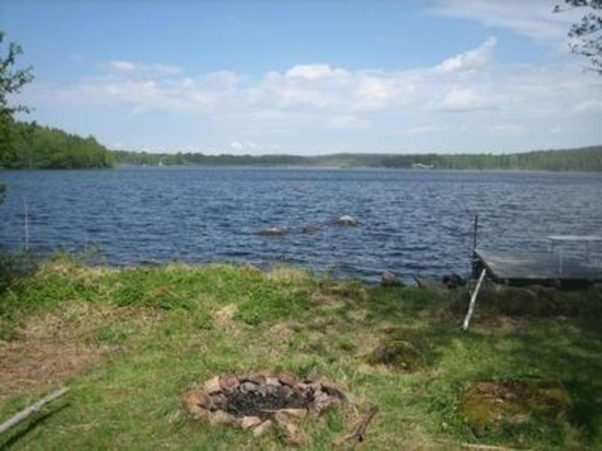 Ferienhaus In Malilla Boote Sauna See Exterior foto